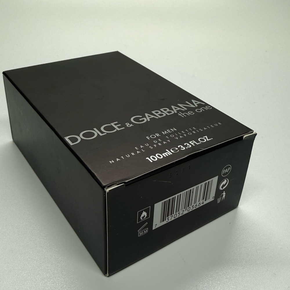 Dolce & Gabbana The One 100ml 3.3oz EDT Spray For Men Used w Box - Picture 4 of 5